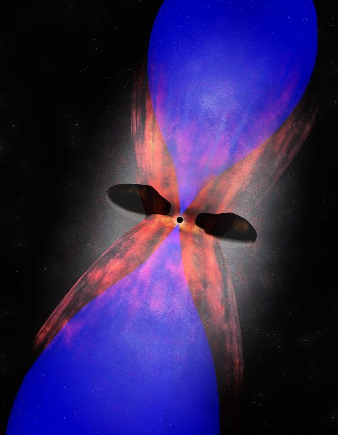 Black-Hole-Powered Jets Forge Fuel for Star Formation