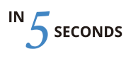 In 5 seconds
