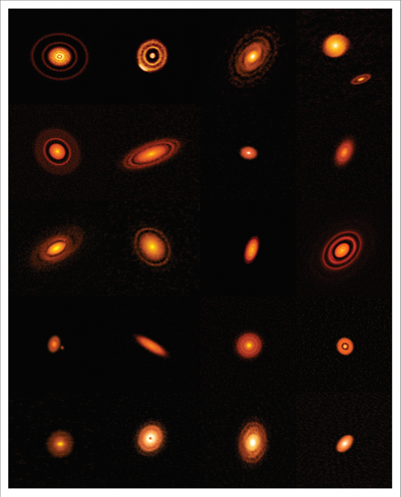 ALMA images of protoplanetary disks