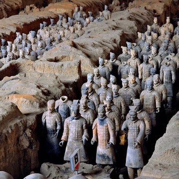 Terracotta warriors did not receive anti-rust treatment